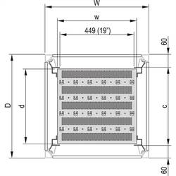 nVent SCHROFF 22117844 Police (š x h) 600 mm x 780 mm 1 ks