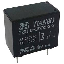 Tianbo Electronics TRG1 D-12VDC-S-Z, 1366486 relé do DPS, monostabilní, 1 cívka, 30 V/DC, 277 V/AC, 5 A, 1 ks