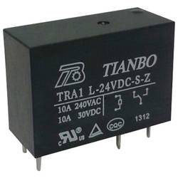 Tianbo Electronics TRA1 L-24VDC-S-Z, 1366494 relé do DPS, monostabilní, 1 cívka, 30 V/DC, 250 V/AC, 12 A, 1 ks