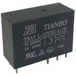 Tianbo Electronics TRA3 L-24VDC-S-2Z, 1366509 relé do DPS, monostabilní, 1 cívka, 30 V/DC, 240 V/AC, 8 A, 1 ks