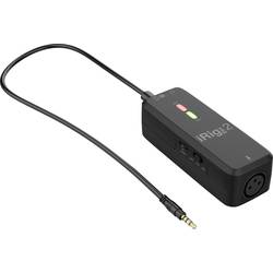 IK Multimedia iRig Pre 2 nasazovací ruční mikrofon Druh přenosu:kabelový Audio, 2.0 (3,5 mm jack) kabelový