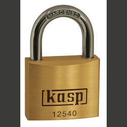 Kasp K12530 visací zámek 30 mm zámky s různými klíči zlatožlutá na klíč