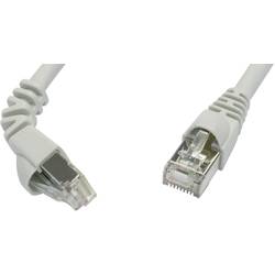 Telegärtner 100008287 RJ45 síťové kabely, propojovací kabely CAT 6A S/FTP 2.00 m šedá samozhášecí, s ochranou 1 ks