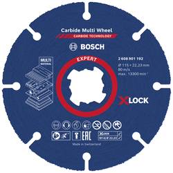 Bosch Accessories EXPERT Carbide Multi Wheel X-LOCK 2608901192 řezný kotouč rovný 115 mm 1 ks