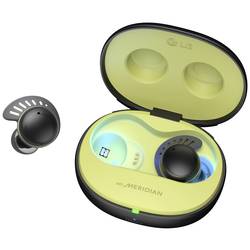 LG Electronics TONE Free DTF7Q sportovní špuntová sluchátka Bluetooth® stereo černá Potlačení hluku Nabíjecí pouzdro, odolné vůči potu, voděodolná