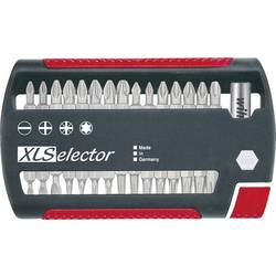 Wiha XSelector 29417 sada bitů, 31dílná, plochý, křížový PH, křížový PZ, TORX, 1/4 (6,3 mm)