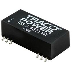 TracoPower TES 3-4823WI DC/DC měnič napětí, SMD 48 V/DC 15 V/DC, -15 V/DC 100 mA 3 W Počet výstupů: 2 x Obsah 1 ks