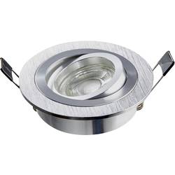 Heitronic 500591 DL7801 vestavné svítidlo, LED, pevně vestavěné LED, 8 W, hliník