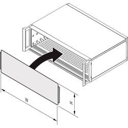 nVent SCHROFF 34571619 přední panel 1 ks