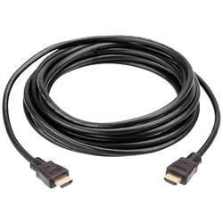 ATEN HDMI kabel Zástrčka HDMI-A, Zástrčka HDMI-A 15.00 m černá 2L-7D15H 4K UHD HDMI kabel