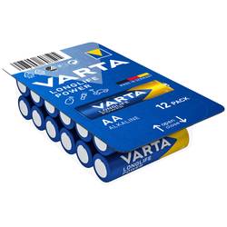 Varta LONGLIFE Power AA Big Box 12 tužková baterie AA alkalicko-manganová, 2.96 Ah, 1.5 V, 12 ks