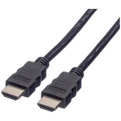 Roline HDMI kabel Zástrčka HDMI-A, Zástrčka HDMI-A 2.00 m černá 11.04.5542 4K UHD, stíněný HDMI kabel