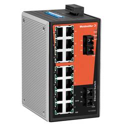 Weidmüller IE-SW-VL16-14TX-2SC průmyslový ethernetový switch