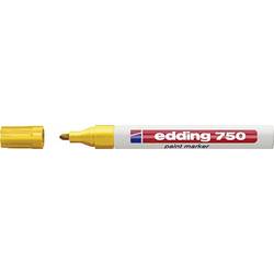 Edding 750 paint marker 4-750005 popisovač na laky žlutá 2 mm, 4 mm