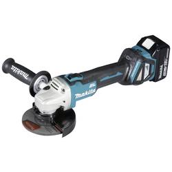 Makita DGA511RTJ DGA511RTJ Akumulátorová úhlová bruska 125 mm, vč. 2x aku, vč. nabíječky, kufřík, 18 V, 5 Ah