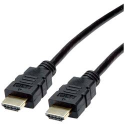 Roline HDMI kabel Zástrčka HDMI-A, Zástrčka HDMI-A 3.00 m černá 11.04.5933 4K UHD, stíněný HDMI kabel