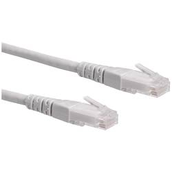 Roline 21.15.1510 RJ45 síťové kabely, propojovací kabely CAT 6 U/UTP 0.30 m šedá nestíněný 1 ks