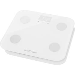 Medisana BS 600 WiFi váha s diagnostikou tělesných parametrů digitální Max. váživost=180 kg bílá s Bluetooth