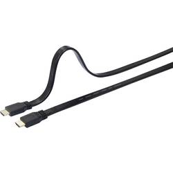 SpeaKa Professional HDMI kabel Zástrčka HDMI-A, Zástrčka HDMI-A 5.00 m černá SP-7541956 4K UHD, Audio Return Channel, pozlacené kontakty HDMI kabel