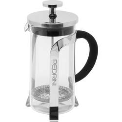 Pedrini French Press čajovar stříbrná