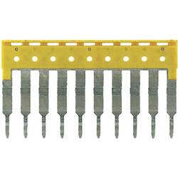 Weidmüller 1608940000-1 propojka Vhodný pro: ZDU 2,5, ZDK 2,5, PDU 2.5/4/3/4AN, PTR 2,5/4, PDK žlutá 1 ks