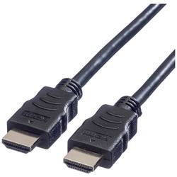 Value HDMI kabel Zástrčka HDMI-A, Zástrčka HDMI-A 7.50 m černá 11.99.5544 stíněný HDMI kabel