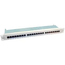 Value 24 portů síťový patch panel 483 mm (19) CAT 6 1 U šedá