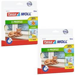 tesa E-PROFIL 05445-00500-00 těsnicí páska bílá (d x š) 10 m x 9 mm 2 ks