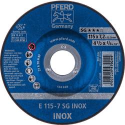 PFERD 62211623 Sg Inox brusný kotouč lomený Průměr 115 mm Ø otvoru 22.23 mm 10 ks