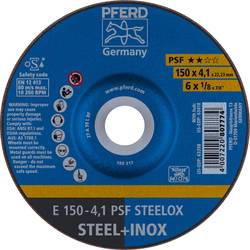 PFERD 62015520 Psf Steelox brusný kotouč lomený Průměr 150 mm Ø otvoru 22.23 mm 10 ks