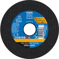 PFERD PSF STEELOX 61730100 řezný kotouč rovný 115 mm 25 ks nerezová ocel, ocel