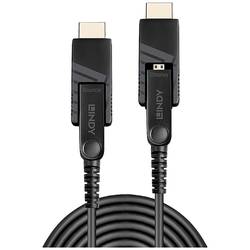 LINDY kabel Zástrčka HDMI Micro-D, Zástrčka HDMI Micro-D 20.00 m černá 38321 4K UHD HDMI kabel