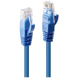 LINDY 48016 RJ45 síťové kabely, propojovací kabely CAT 6 U/UTP 0.50 m modrá 1 ks