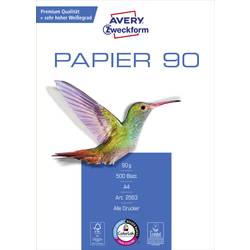 Avery-Zweckform PAPIER 90 Premium Quality Paper 2563 univerzální kopírovací papír A4 90 g/m² 500 listů bílá