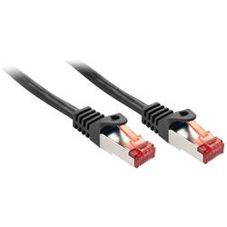 LINDY 47373 RJ45 síťové kabely, propojovací kabely CAT 6 S/FTP 1.50 m černá 1 ks