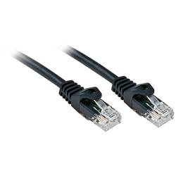 LINDY 48195 RJ45 síťové kabely, propojovací kabely CAT 6 U/UTP 5.00 m černá 1 ks