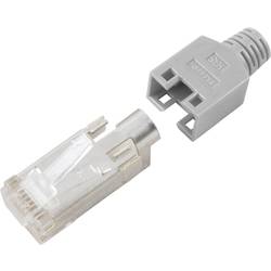 Hirose Electronic RJ45C5E-GR TM11 Konektor RJ45 CAT5e Hirose TM11 RJ45C5E-GR zástrčka, rovná počet pólů: 8P8C šedá 1 ks