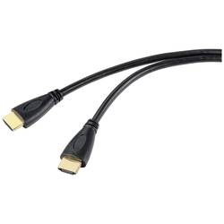 SpeaKa Professional HDMI kabel Zástrčka HDMI-A, Zástrčka HDMI-A 0.50 m černá SP-10133276 4K UHD, Audio Return Channel HDMI kabel