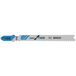 Bosch Accessories 2608631014 Pilový plátek do kmitací pily T 118 B - Basic for Metal 5 ks