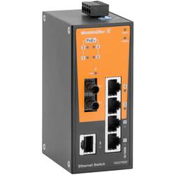 Weidmüller IE-SW-BL06T-1TX-4POE-1ST průmyslový ethernetový switch, 10 / 100 MBit/s, funkce PoE