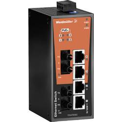 Weidmüller IE-SW-BL06T-4POE-2ST průmyslový ethernetový switch, 10 / 100 MBit/s, funkce PoE