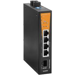 Weidmüller IE-SW-BL05-1GS-4GTPOE průmyslový ethernetový switch, 10 / 100 / 1000 MBit/s, funkce PoE