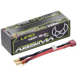 Absima 4150014 akupack Li-Pol (modelářství), 15.2 V, 5900 mAh, články 6, 140 C, Hardcase, 5 mm, T zásuvka