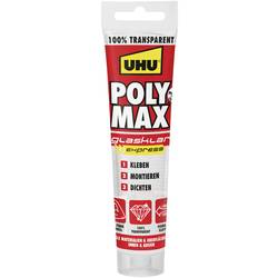 UHU Poly Max® Power Tansparent lepící a tmelící hmota Barva transparentní 47845 115 g