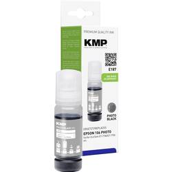 KMP Ink refill náhradní Epson 106, T00R1 kompatibilní foto černá 70 ml E187 1644,0040