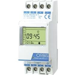 ORBIS Zeitschalttechnik DATA MICRO-2 + 230 V časovač na DIN lištu digitální 250 V/AC