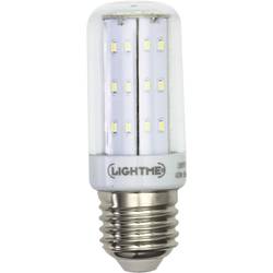 LightMe LM85361 LED Energetická třída (EEK2021) F (A - G) E27 tyčový tvar 8 W = 60 W neutrální bílá (Ø x d) 40 mm x 112 mm nestmívatelné 1 ks