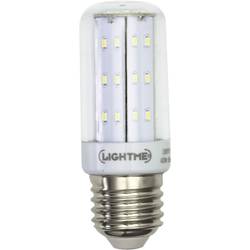 LightMe LM85351 LED Energetická třída (EEK2021) F (A - G) E27 tyčový tvar 4 W = 36 W neutrální bílá (Ø x d) 32 mm x 89 mm nestmívatelné 1 ks