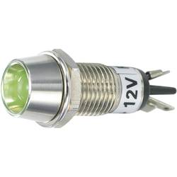 TRU COMPONENTS 1587957 indikační LED zelená 12 V/DC 90 mcd