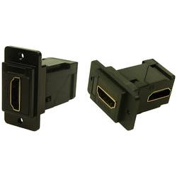 Cliff CP30753MB3 HDMI adaptér zásuvka, vestavná černá 1 ks